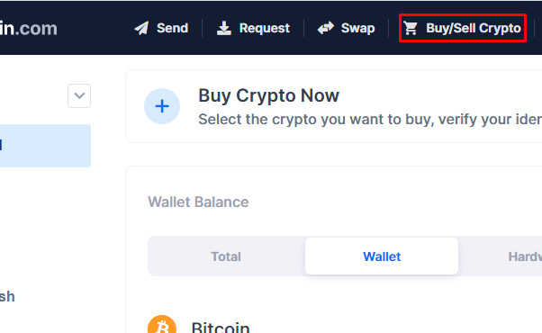 create bitcoin wallet step 7